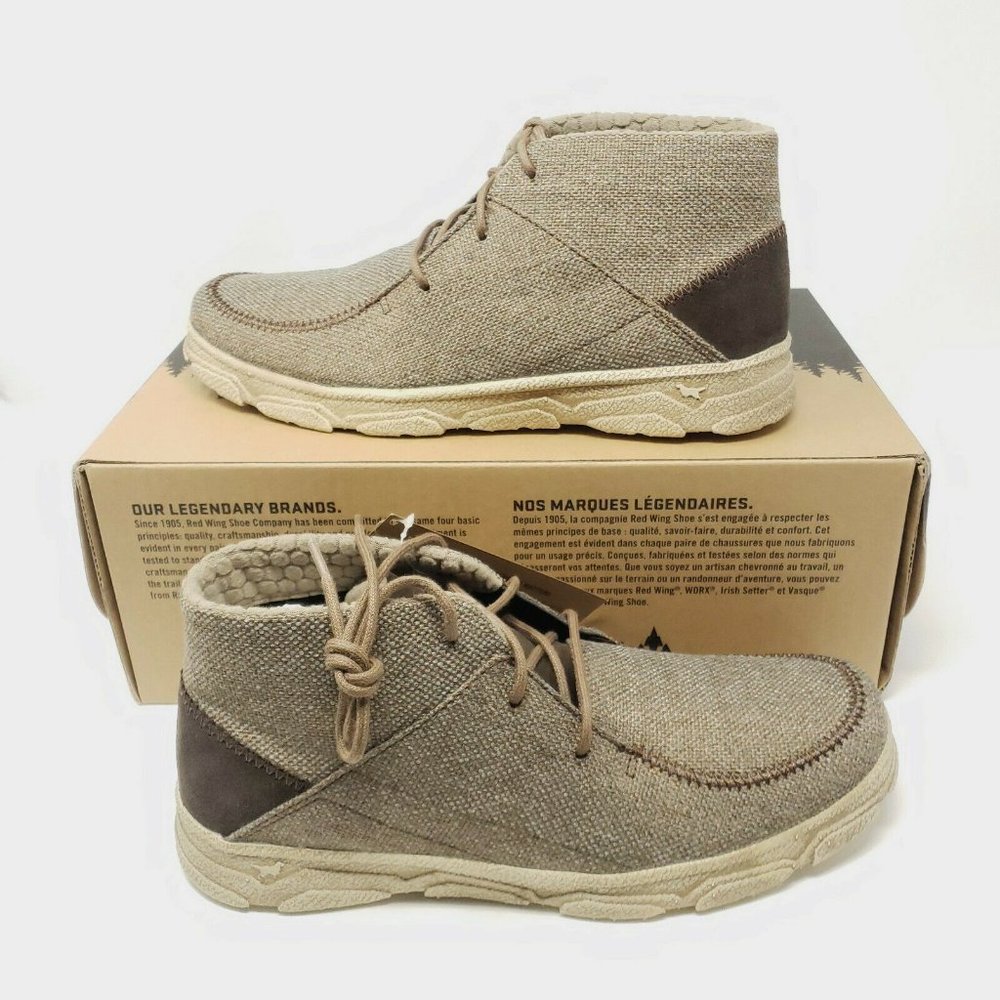 Red Wing Irish Setter Traveler Canvas Chukka Boots - Picture 1 of 8